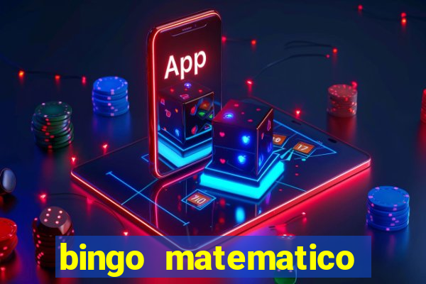 bingo matematico para ensino medio